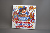Keramisch Sinterklaas tegeltje Pakjesavond Ik Pak Eerst Pepernoten, 10,8x10,8 cm – grappig schoencadeautje

