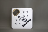 Flesopener met tekst Fles Is Al Leeg – grappig cadeau voor bierliefhebbers en borrelliefhebbers

