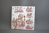Keramisch tegeltje Ik Ben Een Superoma, 10,8x10,8 cm – lief cadeau voor oma op verjaardag of Moederdag