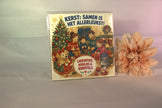 Keramisch tegeltje kerstcadeau met naam en tekst Kerst is samen het allerleukst - persoonlijk kerstcadeau