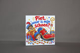 Keramisch Sinterklaas tegeltje Piet Waar Is Mijn Schoen, 10,8x10,8 cm – sfeervolle decoratie of schoencadeautje